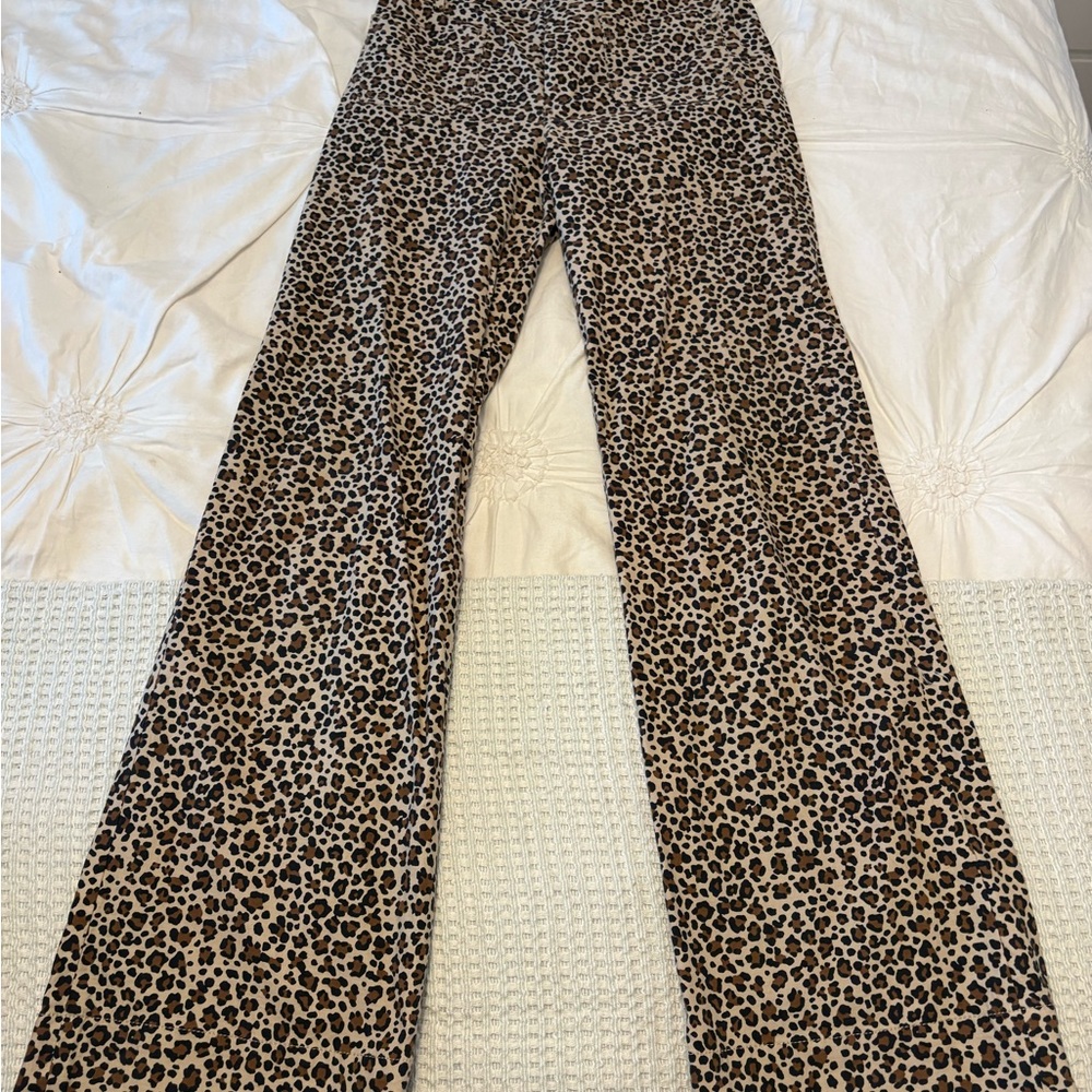 J. Crew Lizzie High Rise Patch Pocket Wide Leg Pant